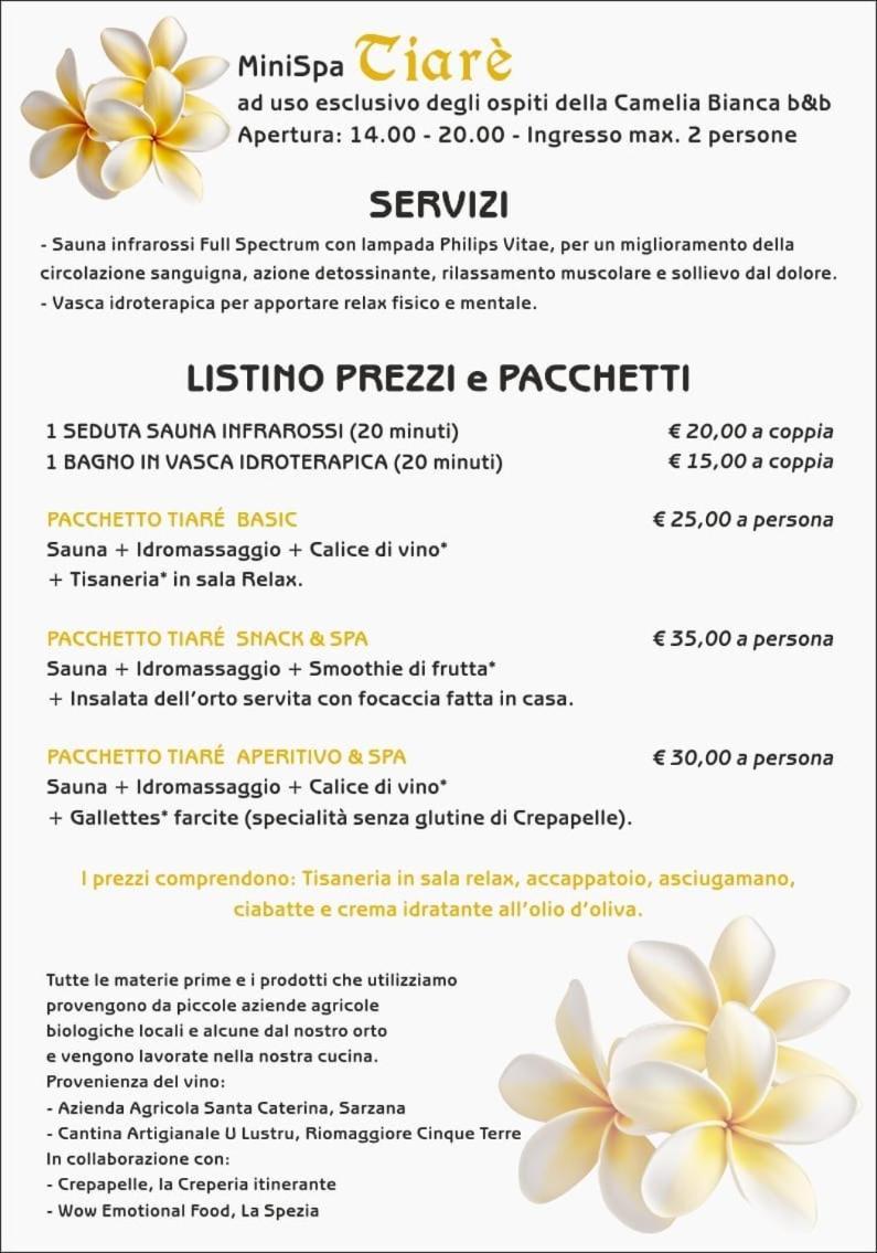 La Camelia Bianca B&B Lerici Kültér fotó